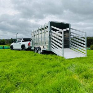 8FT x 4FT Single Axle Livestock Trailer - TML Agri Services